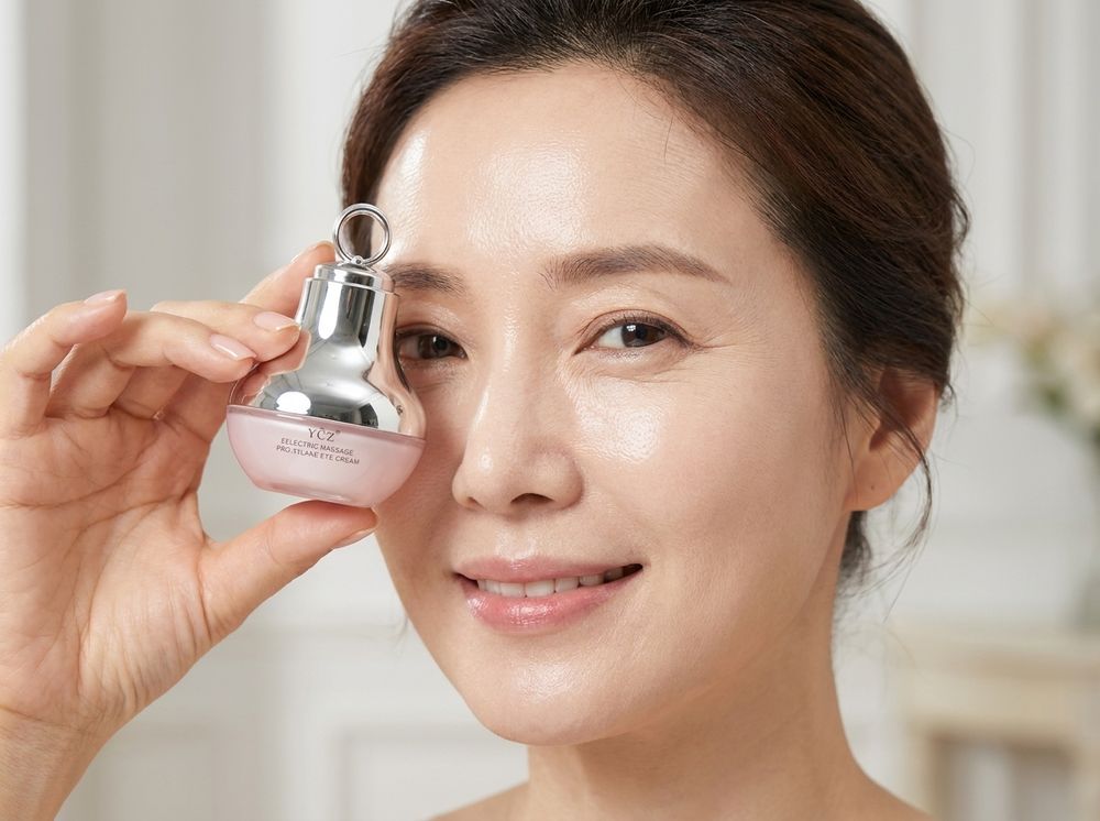 YCZ Electric Massage Pro-Xylane Eye Cream - lineup de produtos